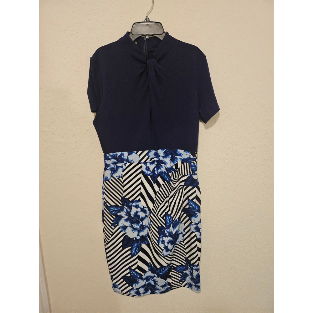 Women's Unbranded Dress, XL, Blue Floral